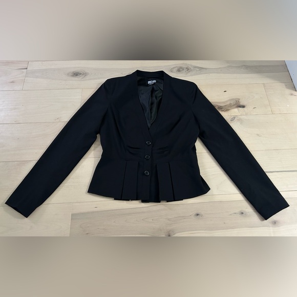 Worthington Peplum Style Blazer Jacket Size 4 - Picture 2 of 13